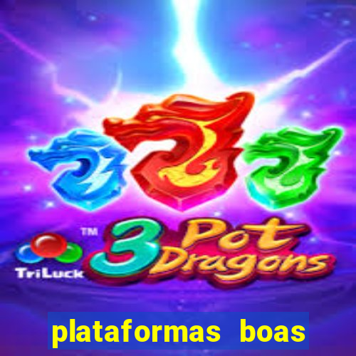 plataformas boas para jogar fortune tiger